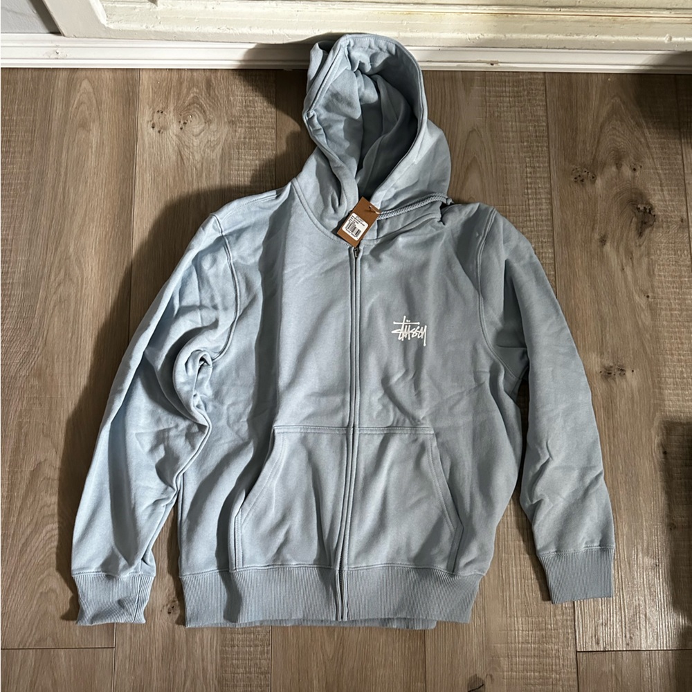 Stussy Basic Zip Up Hoodie